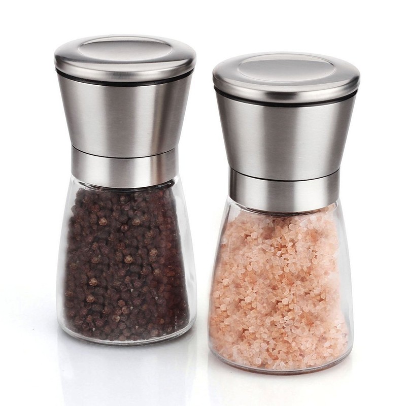HJ, Pepper Mill Pepper Grind Pepper Mill Ceramic Grinder Salt