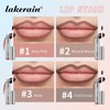 LAKERAIN 4Pcs Peel Off Lip Liner Stain Liquid Lip Gloss