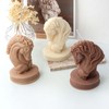 Grainrain 3D Horse Animal Silicone Candle Molds for Candle Making