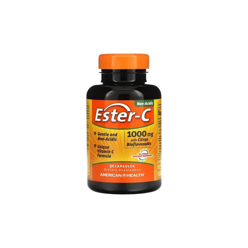 Ester 1000mg Vitaminas Bioflavonoides American Health Cápsulas