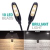 Vekkia Dual Heads Rechargeable Book-Light for Reading at Night in