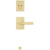Kwikset 971PVLRCT Prava Lever Keyed Entry Interior Pack with Rectangle