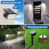 Tadyreal Solar Spot Lights Outdoor 10 Pack, [46 LED/3 Modes]