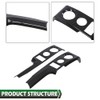 LQI Center Console Dashboard Panel Cover Trim Bezel, Compatible with