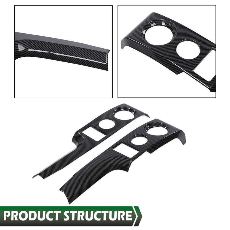LQI Center Console Dashboard Panel Cover Trim Bezel, Compatible with