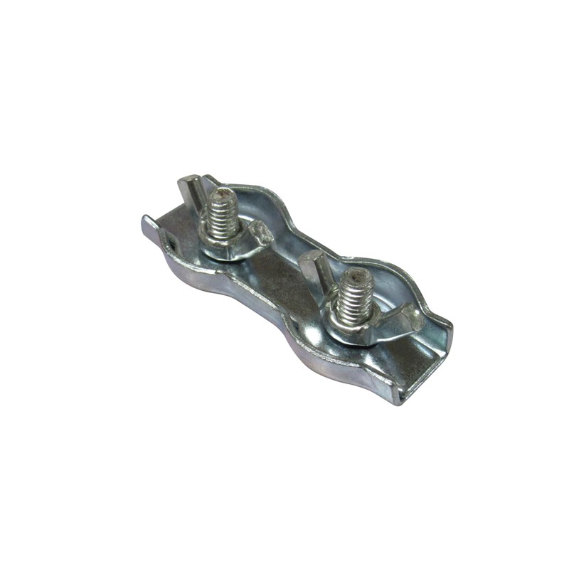 Duplex Wire Rope Grips With Wing Nuts X10 3MM -