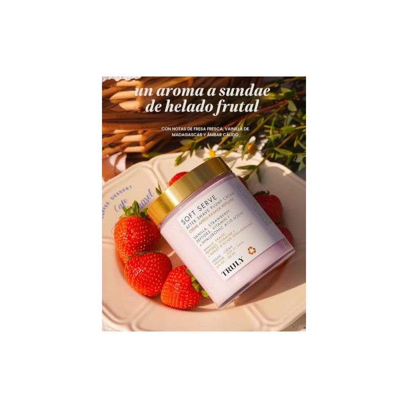 Truly Crema Corporal Para Después Del Afeitado De Sabor Suave