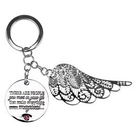 You Are An Angel - Inspirational Message Keychains - There Are People You Meet In Your Life That Ma...