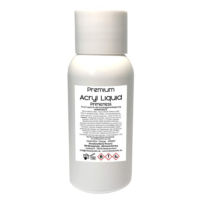 Acrylic Set 1 Nail Set Starter Set 50 ml Liquid
