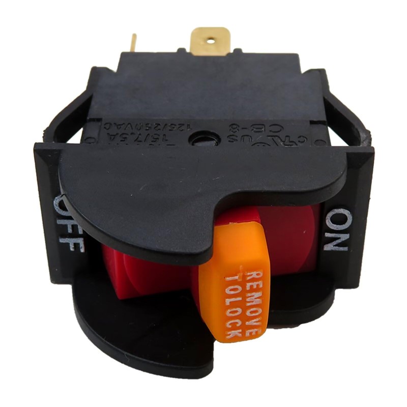 JRSHOME On-Off Toggle Switch Works for Harbor Freight/Grizzly/Northern Tool/Powermatic/Ryobi BD46023