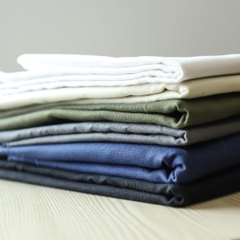 Simple&Opulence 100% Cotton Canvas Fabric 10oz. 59 Inch by The Yard, Nature Duck Fabric Textile Heavyweight for Embroidery, Painting, Sewing, Crafts, Bag, Handmade Home Decor(Beige, 5 Yards)