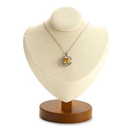 Oirlv SM05001 Neckrest Saw, Wooden Simple, High-grade, Stylish, Storage, Jewelry, Display Stand, Compatible with Eligible Invoices