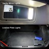 Xpismii 6 Piece 6000K White Accord Interior LED Light Kit