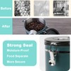 Walktosun Coffee Canister Airtight Storage Container Stainless Steel Air Tight