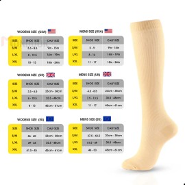 ® Medias De Compresión Media 20-30 Mmhg Varices Hombre -z