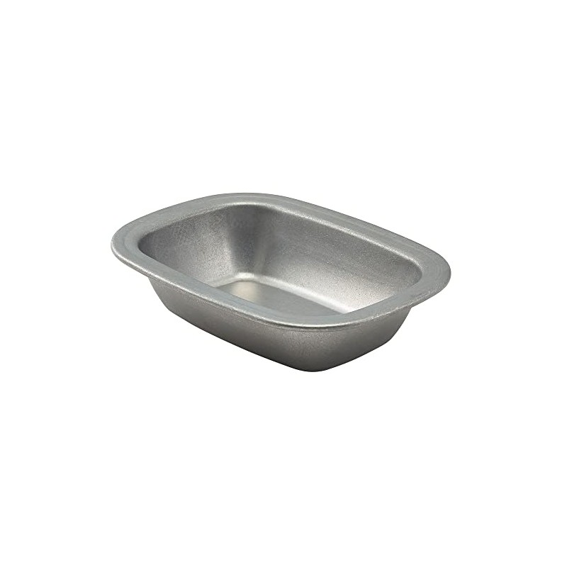 Genware Vintage Steel Pie Dish 7.8inch / 20cm - Single