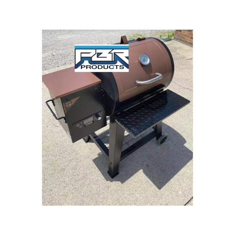 Pit Boss PBR Products Diamond Plate Folding Shelf for Pit