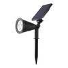 Outdoor Solar Powered Lawn Light 4LED Garden Yard Pathway Spotlight