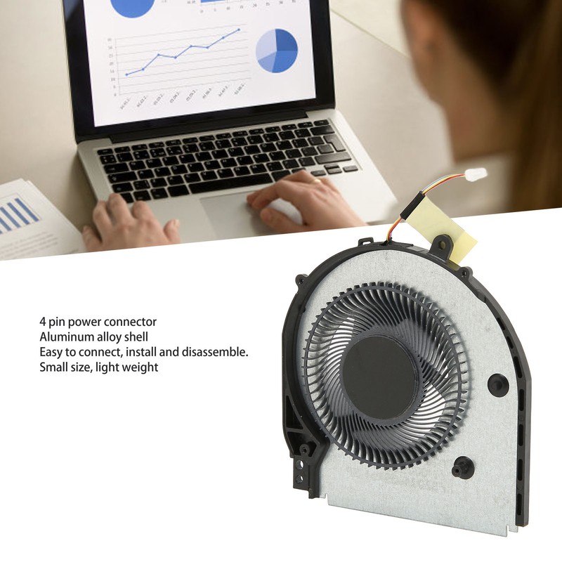 CPU Cooling Fan 4 Pin Strong Heat Dissipation CPU Fan
