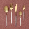 Francfranc Franc Velle Dinner Spoon, Gold x White