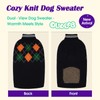 OUOBOB XL Boy Dog Sweater, Dog Sweaters for Large Dogs