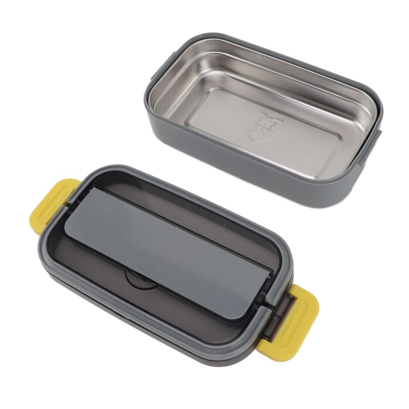 304 Stainless Steel Bento Box Adult Lunch Box Single Layer