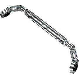 Kaedear KDR-HB2L Handle Brace Bike Clamp Bar Brace Bar Multi-Bar Double Wish Center Bar (Black)