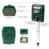 Solar Ultrasonic Animal Repeller, Cat Repellent, Motion Detection, Siren and