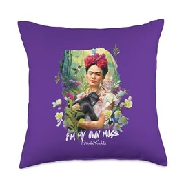 I am My Own Muse - Frida Kahlo Throw Pillow