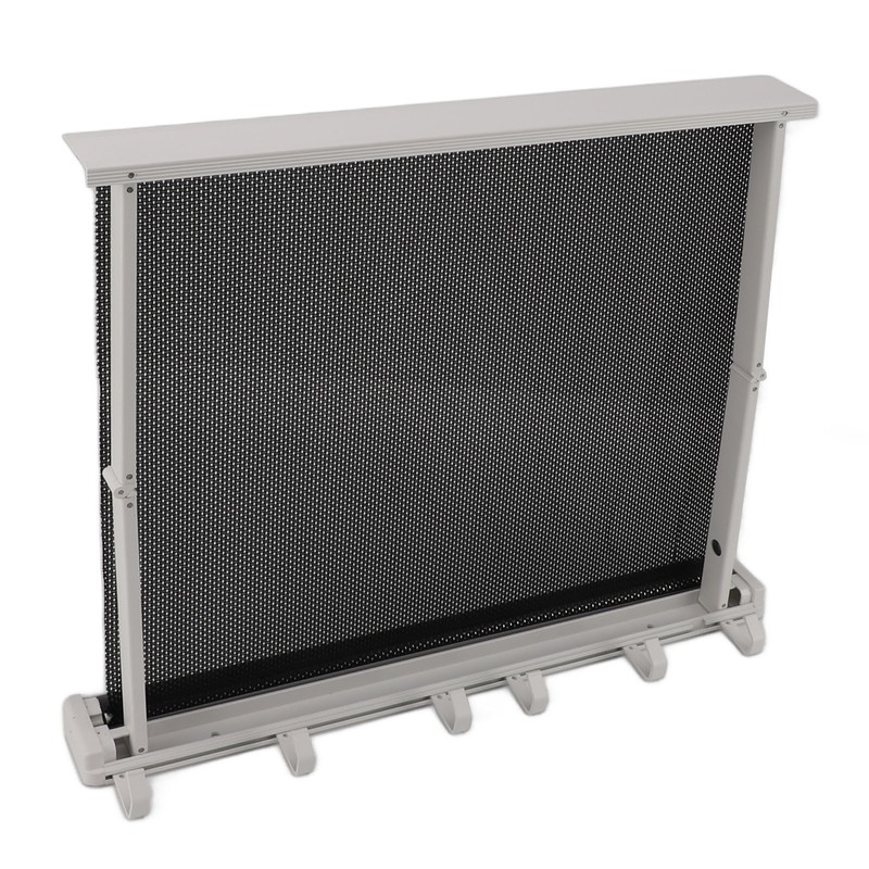 Retractable Clothes Drying Rack with Template Wall Mount Mesh Breathable