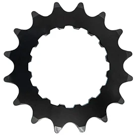 Samox Unisex Adult PD-DM-Gen2 E-Bike Chainring for Bosch GEN 2, for 1/2 x 3/32 & 11/128 Inch Chains, Steel, Black, Number of Teeth: 16