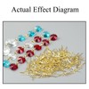 TopHomer 100-Pack Chandelier Connector Clip Chandelier Bowtie Pin Replacement Light