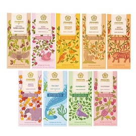 Elements Truffles Complete Collection - Ayurvedic Chocolate Bars Variety Pack - Heavy Metal Tested - Dairy Free, Paleo, Gluten Free, Non-GMO, Raw, Organic - Healthy Chocolate Bar Gift Set - Pack Of 9