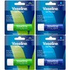Vaseline Paquete de 4 variedades de terapia de labios, bálsamo