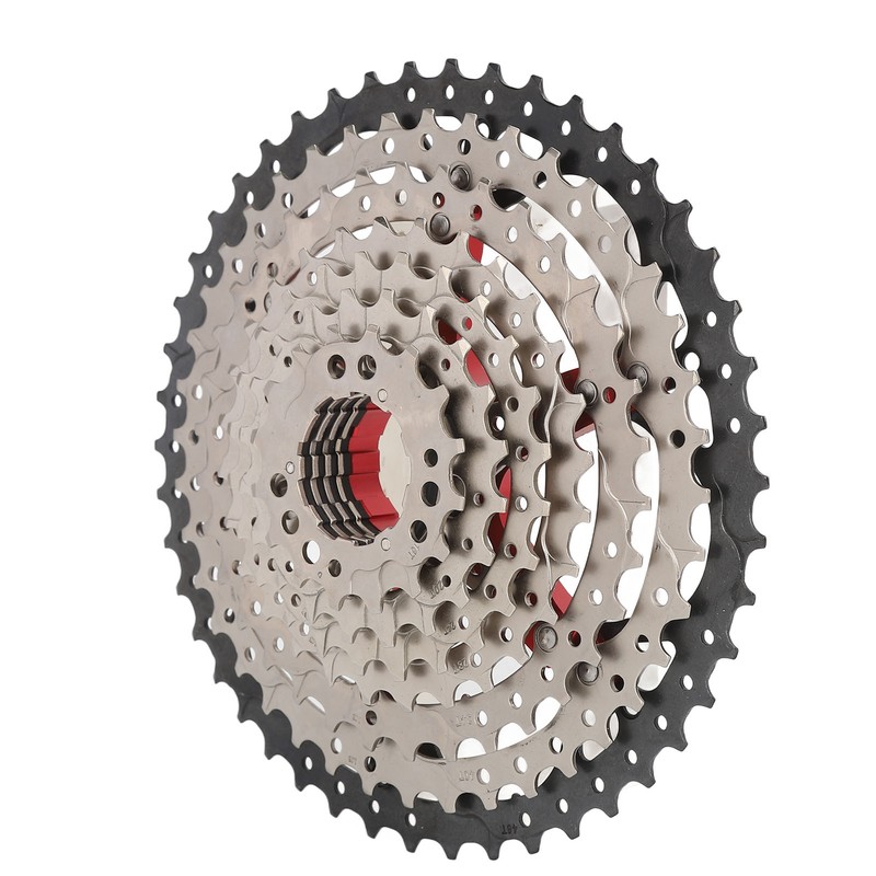 9 Speed Bike Cassette Aluminum Alloy 12 to 46T Precise
