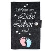 Goldi-Design Deluxe maternity log cover "Wenn aus Liebe Leben Wird..."