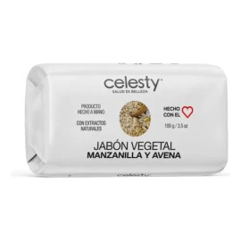 Jabón Artesanal Manzanilla Y Avena Glicerina 100g Mayoreo                                                                                             