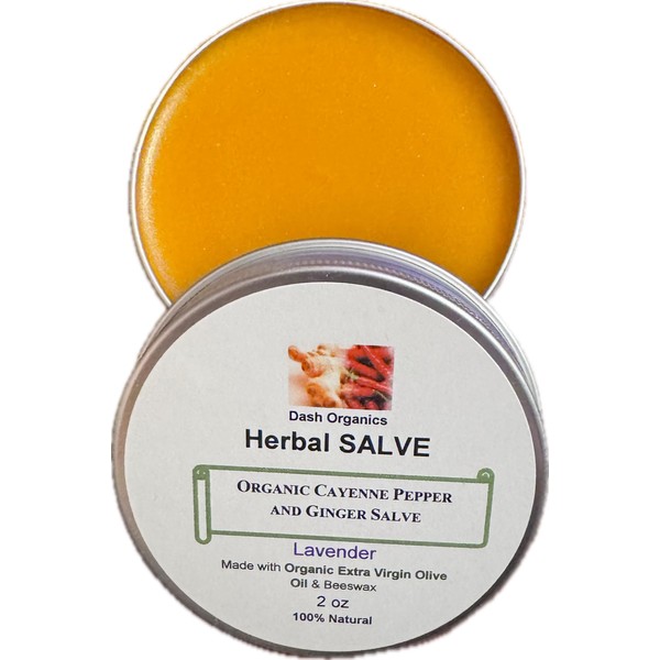 Generic Organic Herbal Salve | Cayenne and Ginger Salve |