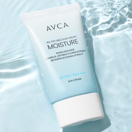 Abka [Abca][1+1] All Day Hypoallergenic Moisture Sun Cream SPF50+ PA++++ 35ml / [아브카][1+1] 올데이 저자극 모이스춰 선크림 SPF50+ PA++++ 35ml