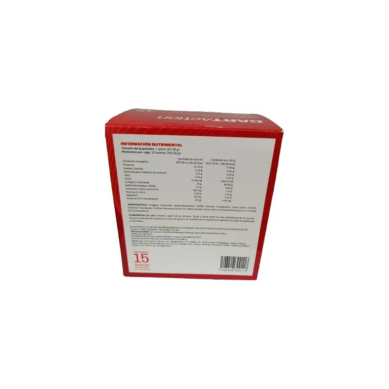 Suplemento Alimenticio Elmor Cartaction Caja Sobres