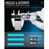 Housolution Digital Caliper 6 inch,(ABS) Absolute Scale Caliper,IP54 Caliper Measuring
