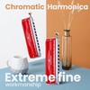 Conjurer Chromatic Harmonica in C Major 10-Hole Harp Professional Instrument
