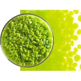 Spring Green Glass Frit Coarse Bullseye COE 90 Fusible- 4 Ounces