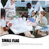 ORFOFE Hand Flags for Waving 9pcs Set of Small Flags
