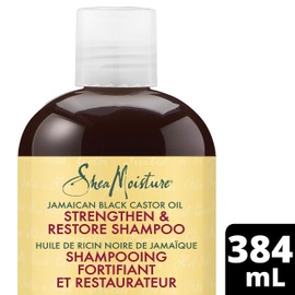 SheaMoisture Jamaican Black Castor Oil Strenghten & Restore Hair Shampoo for damaged hair sulfate-free 384 ml