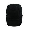 Rasta World Men's Beanie Visor (Black)