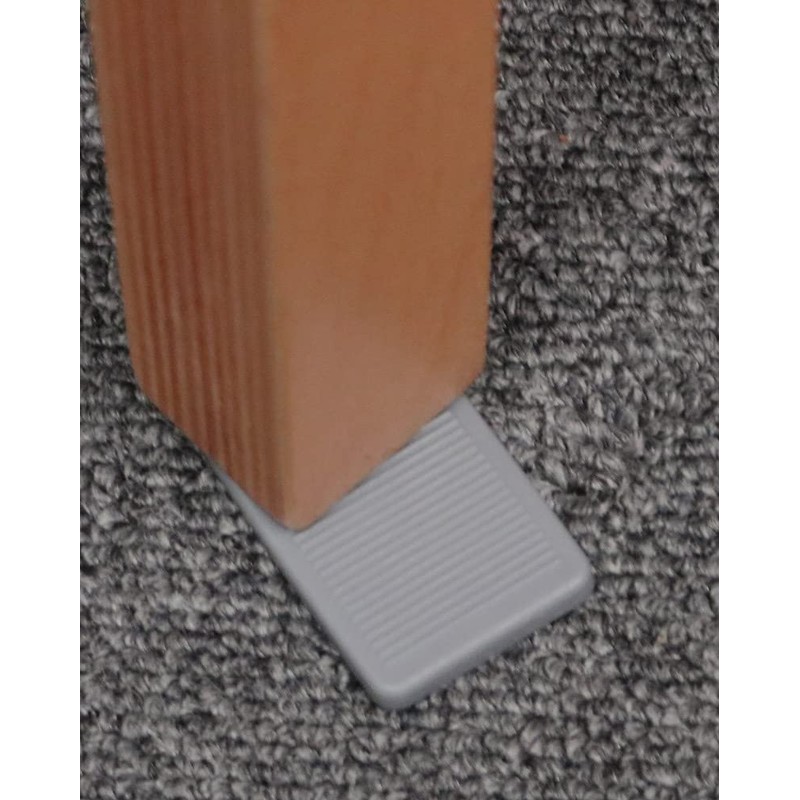 4 x fiXte Furniture Wedges Levellers Levelling Shims Soft Rubber