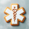 Unbranded Asterisk Medical Symbol 3'' Cookie Cutter Metal