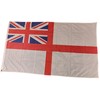 NWFlags Outdoor Heavy White Ensign Flag 5ft x 3ft 110d