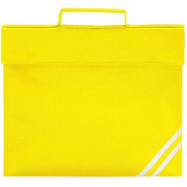 Quadra classic book bag in yellow